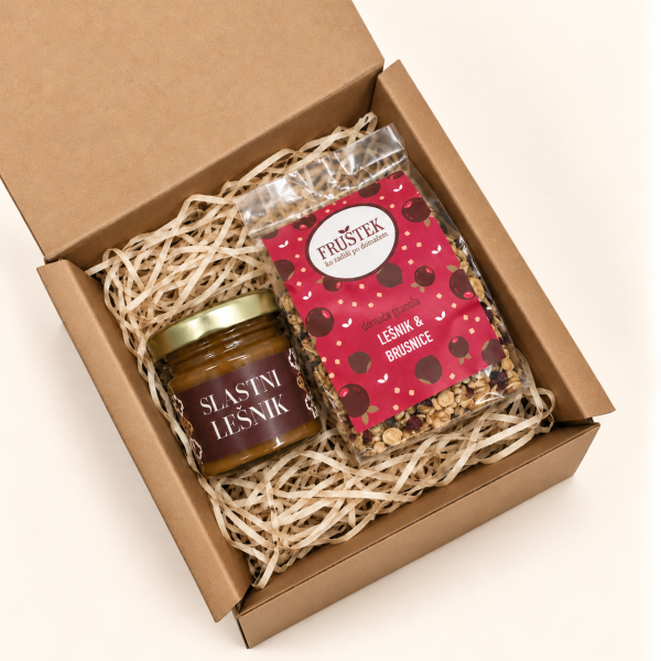Mali paket "Lešnik in brusnica"
