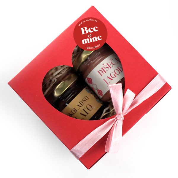 MALI VALENTINOV PAKET JAGODA IN ČOKOLADA ❤️